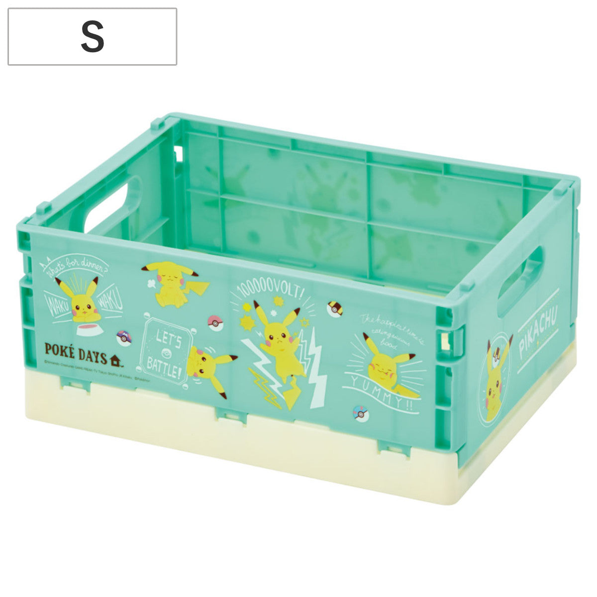 コンテナ S ポケットモンスター ポケデイズ 折りたたみ 収納ボックス