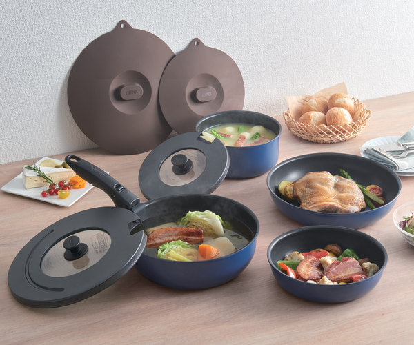 サーモス取っ手のとれる鍋18cmガス火専用着脱ハンドル式食洗機対応KOC-018