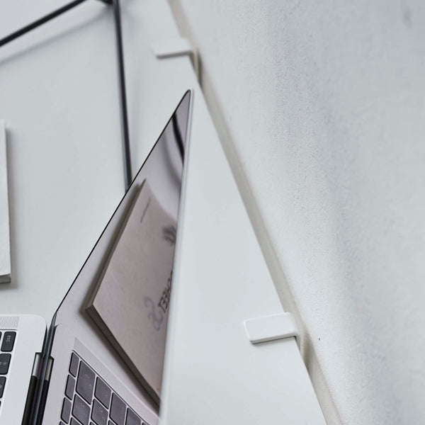 山崎実業smartデスク下ケーブル＆ルーター収納ラックスマート