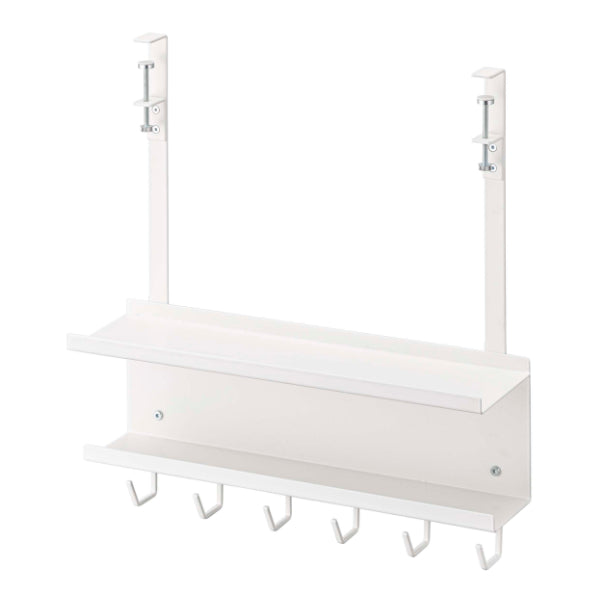 山崎実業smartデスク下ケーブル＆ルーター収納ラックスマート