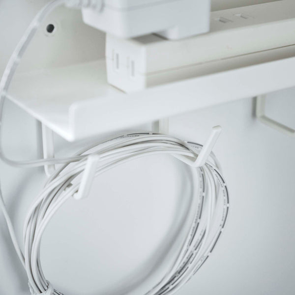 山崎実業smartマグネットケーブル＆ルーター収納ラックスマート