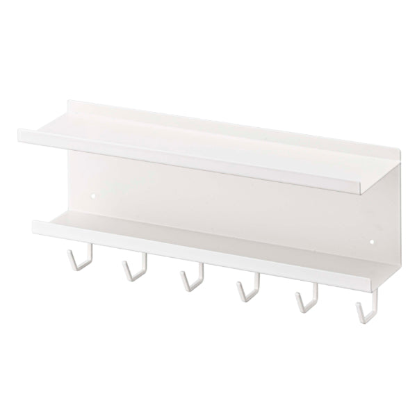 山崎実業smartマグネットケーブル＆ルーター収納ラックスマート