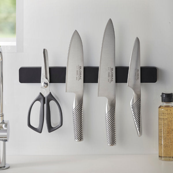 山崎実業towerマグネット＆ウォール包丁ホルダータワーW35