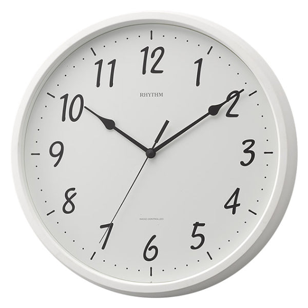 掛け時計電波時計スタンダードスタイル壁掛け時計シンプルアナログインテリア