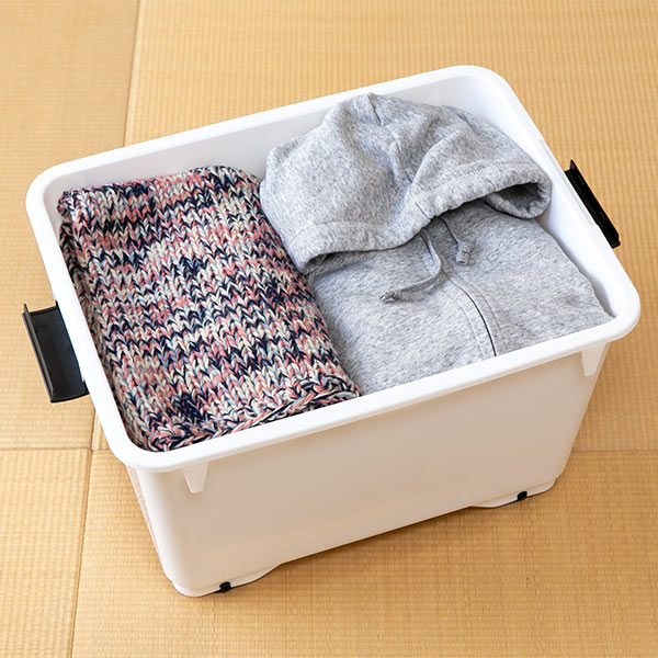 収納ケースフォーシーキャスター付き衣装ケース深型50