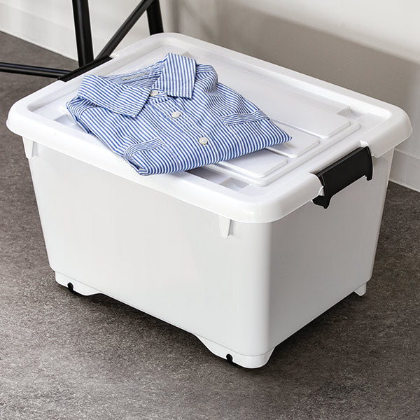 収納ケースフォーシーキャスター付き衣装ケース深型50