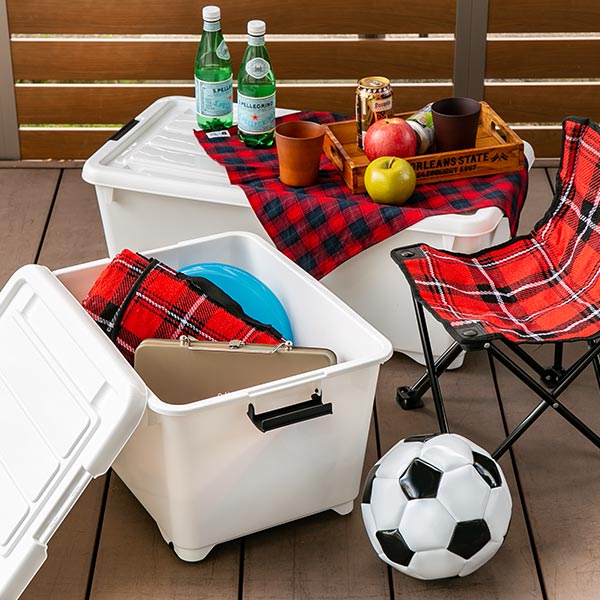 収納ケースフォーシーキャスター付き衣装ケース深型74