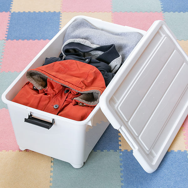 収納ケースフォーシーキャスター付き衣装ケース深型74