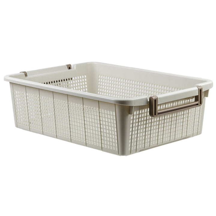 バスケットLS幅37.6×奥行54×高さ16cmスタッキング