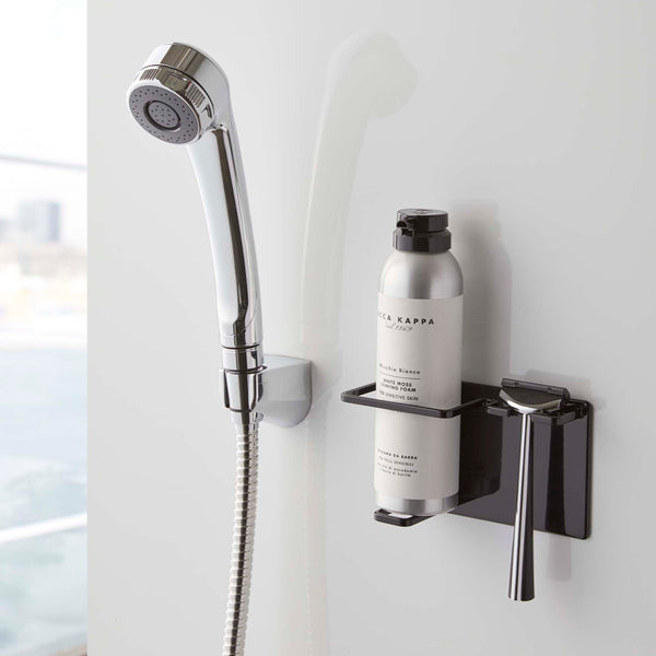 山崎実業towerマグネットバスルームシェーバーフォーム＆シェーバーホルダータワー