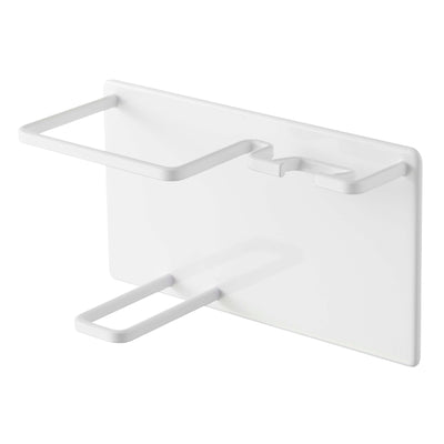 山崎実業 tower マグネットバスルームシェーバーフォーム＆シェーバーホルダー タワー