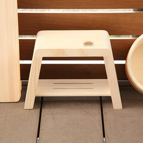 木製風呂椅子大余湯派湯殿腰掛木製お風呂