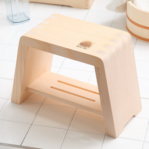 木製風呂椅子大余湯派湯殿腰掛木製お風呂