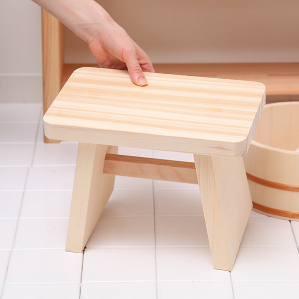 木製風呂椅子高さ21cmゆ湯殿腰掛木製風呂椅子お風呂椅子お風呂