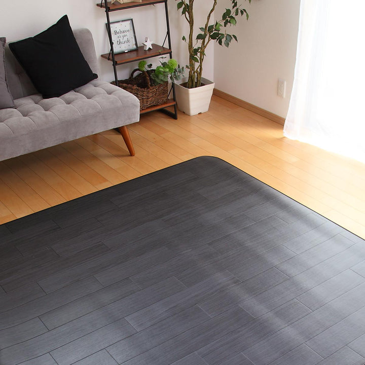 ラグ182×260cmラグマットオークブラック既製サイズ