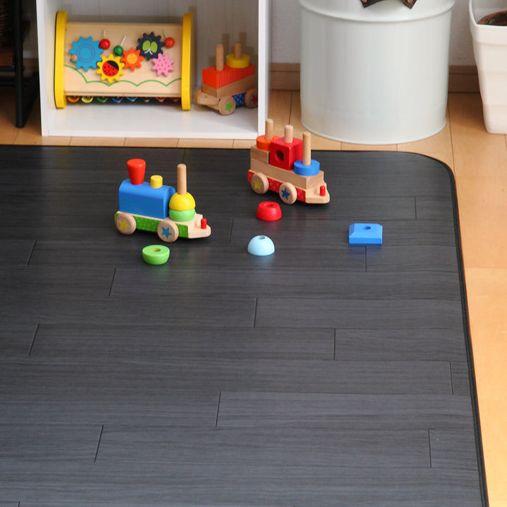 ラグ182×260cmラグマットオークブラック既製サイズ