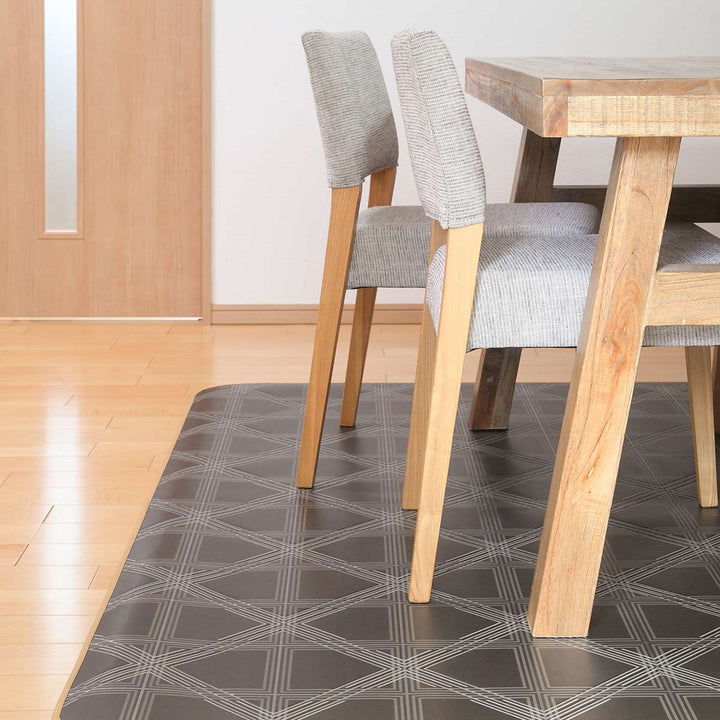 ラグ182×182cmラグマットブレイニー既製サイズ