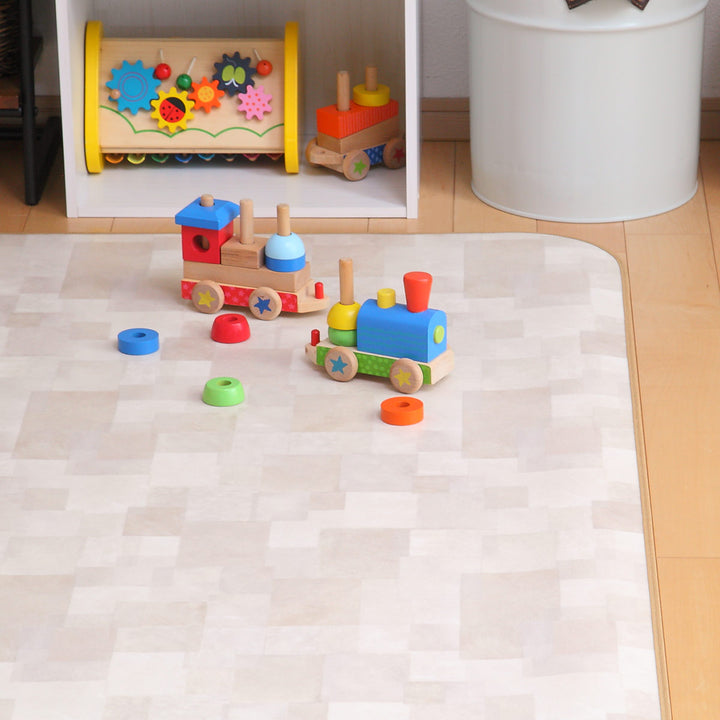 ラグ182×230cmラグマットランダムストーン既製サイズ