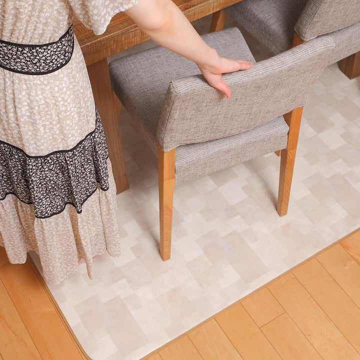 ラグ182×300cmラグマットランダムストーン既製サイズ