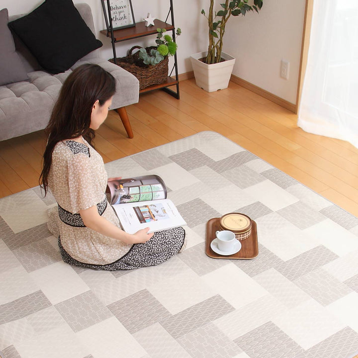 ラグ182×260cmラグマットリトム既製サイズ