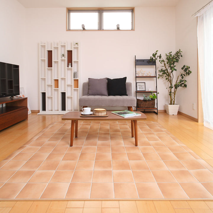 ラグ182×300cmラグマットテラコッタ既製サイズ