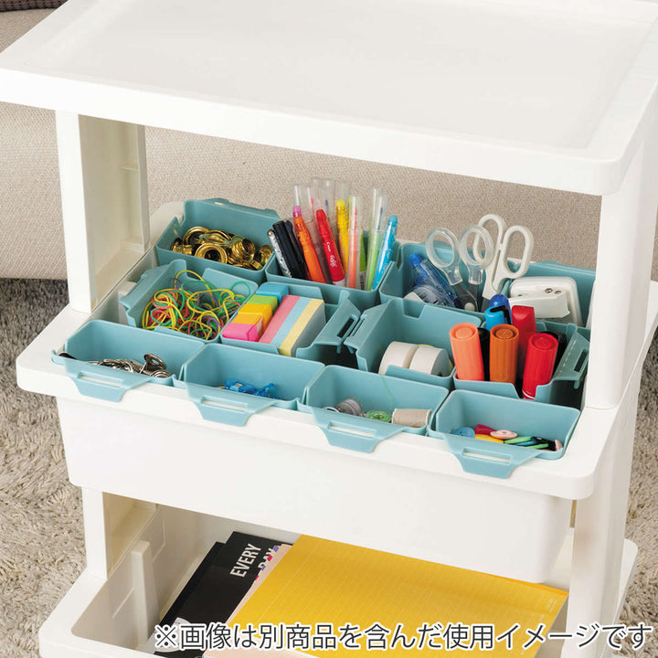 キッチンワゴンモバイルワゴンミニ3段lise