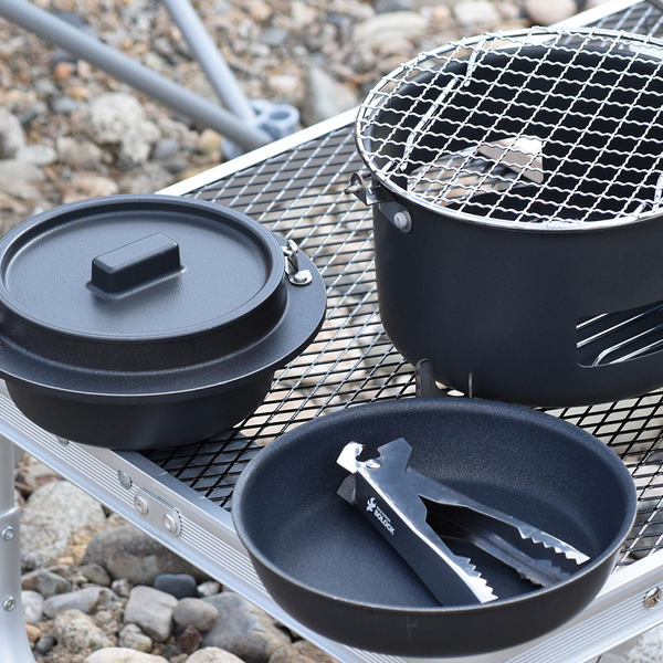 アウトドア 調理器具セット 8点 ソロキャンプ ソロック – ハウジー