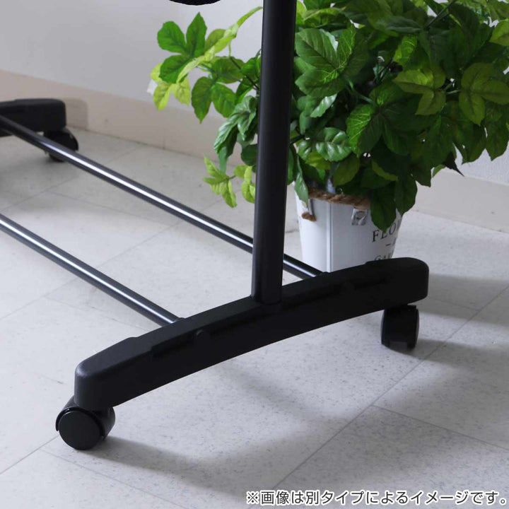 ハンガーラックパイプダブルハンガー伸縮