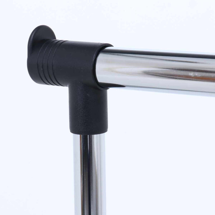 ハンガーラックパイプダブルハンガー伸縮