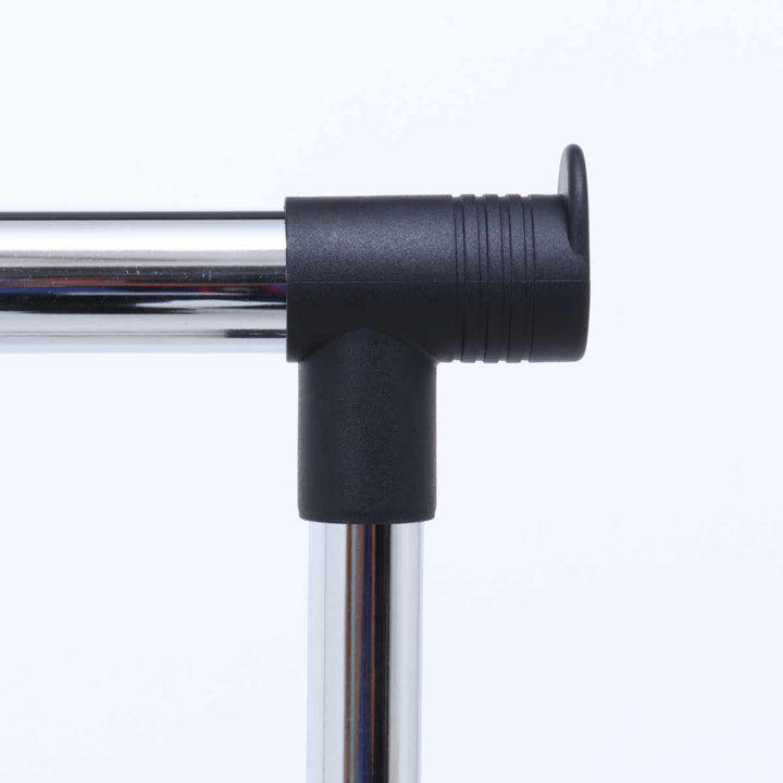 ハンガーラックパイプダブルハンガー伸縮