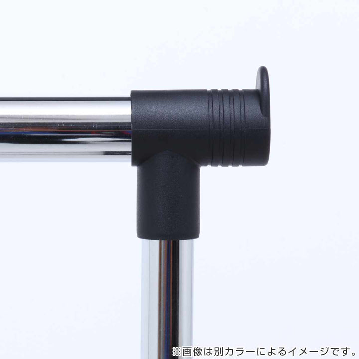 ハンガーラックパイプダブルハンガー伸縮