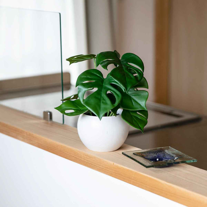 フェイクグリーンモンステラエクリアハンギング