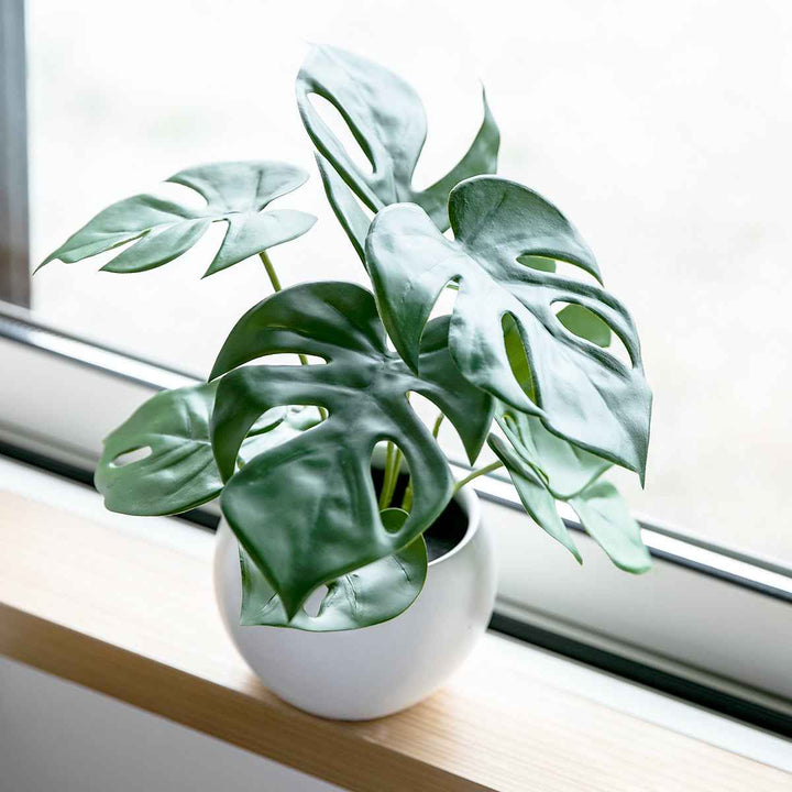 フェイクグリーンモンステラエクリアハンギング