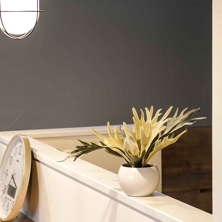 フェイクグリーンビカクシダエクリアハンギング