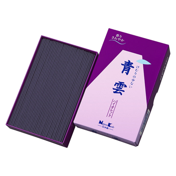 線香190g青雲バイオレットバラ詰