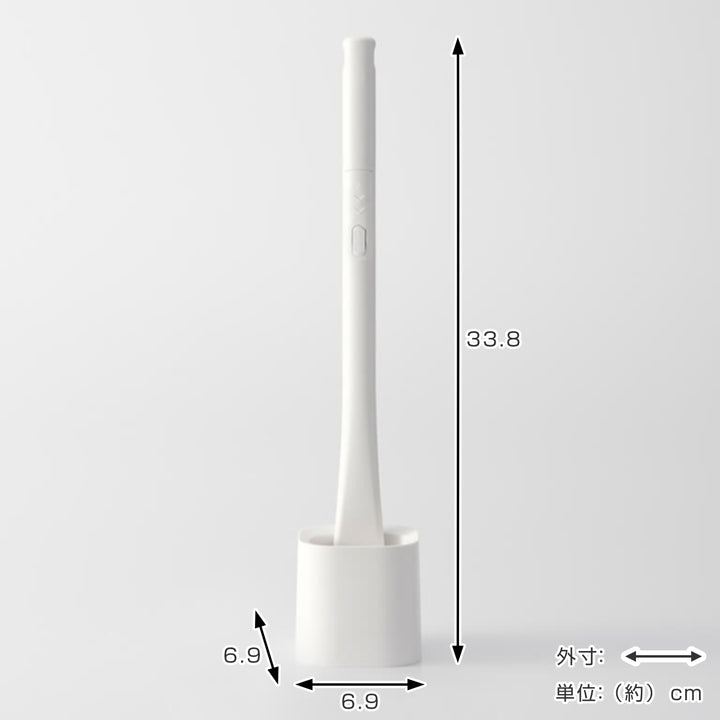 マーナ挟むトイレブラシケース付きStick