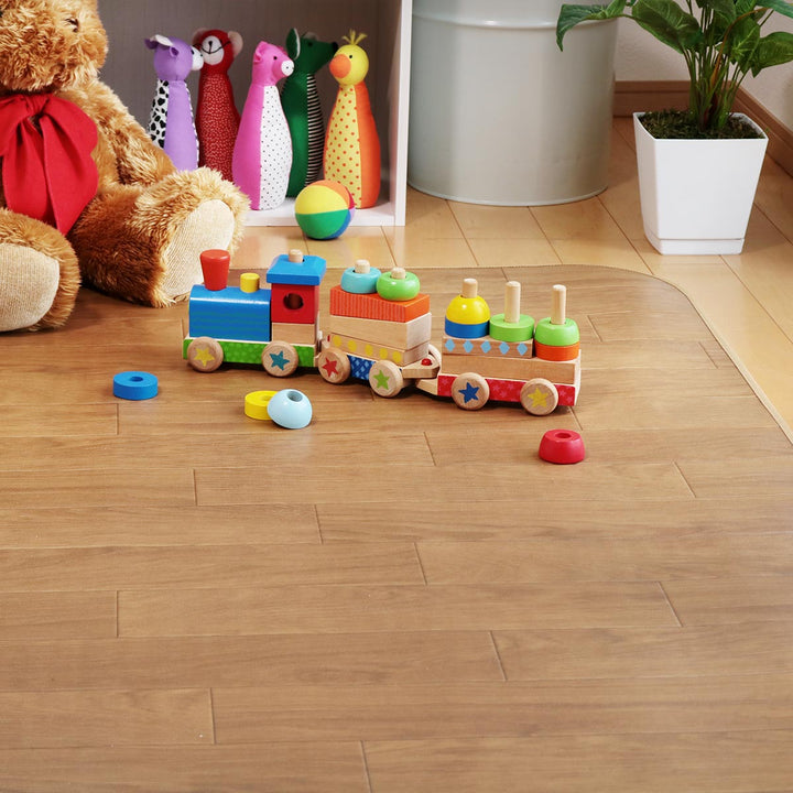 ラグ182×182cmラグマットオーク消臭タイプ既製サイズ