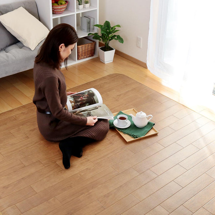 ラグ182×260cmラグマットオーク消臭タイプ既製サイズ