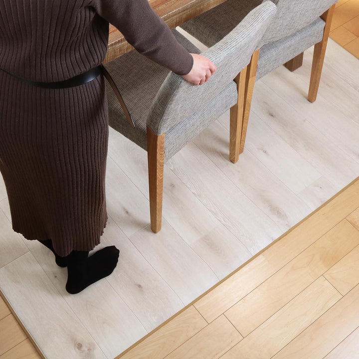 ラグ182×300cmラグマットラスティックオーク消臭タイプ既製サイズアイボリー