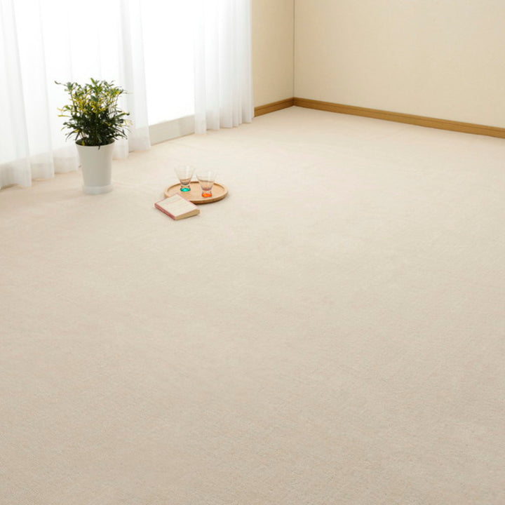 カーペットラグ江戸間4.5畳平織カーペットミーテ抗菌防臭カット可