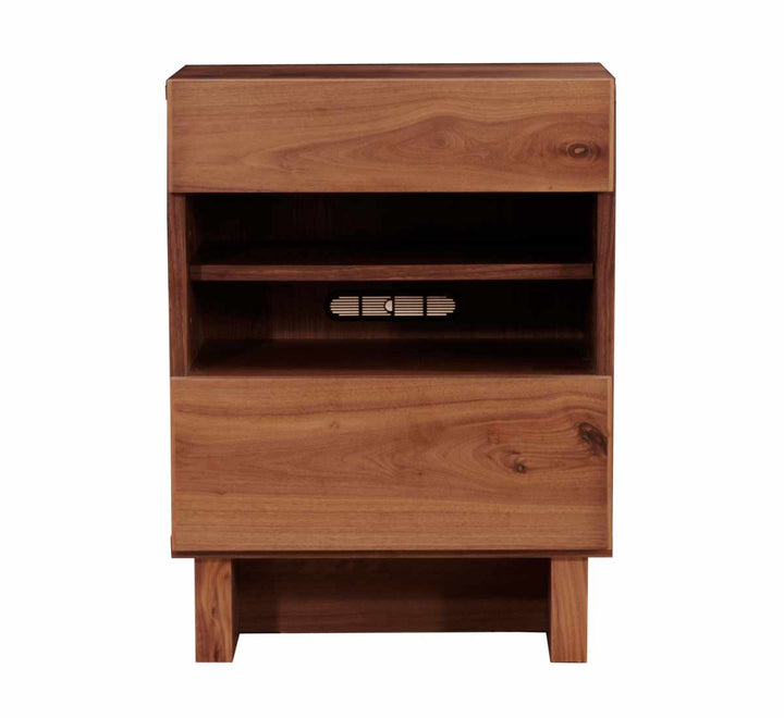 オープンキャビネット引出しシンプルモダンウォールナット材VENT幅60cm