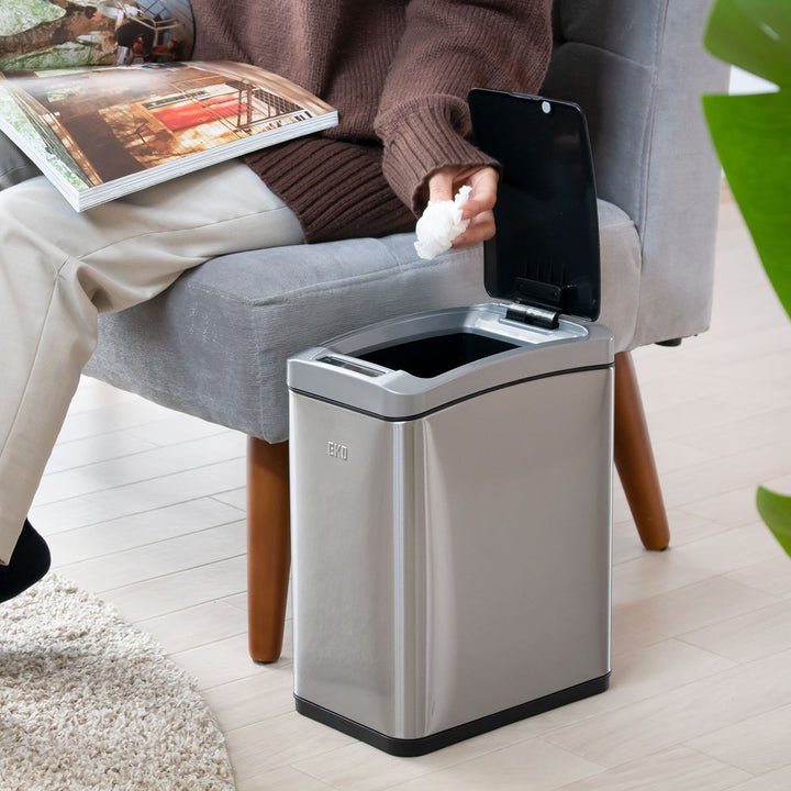 EKOゴミ箱8Lアリュールセンサービンステンレス