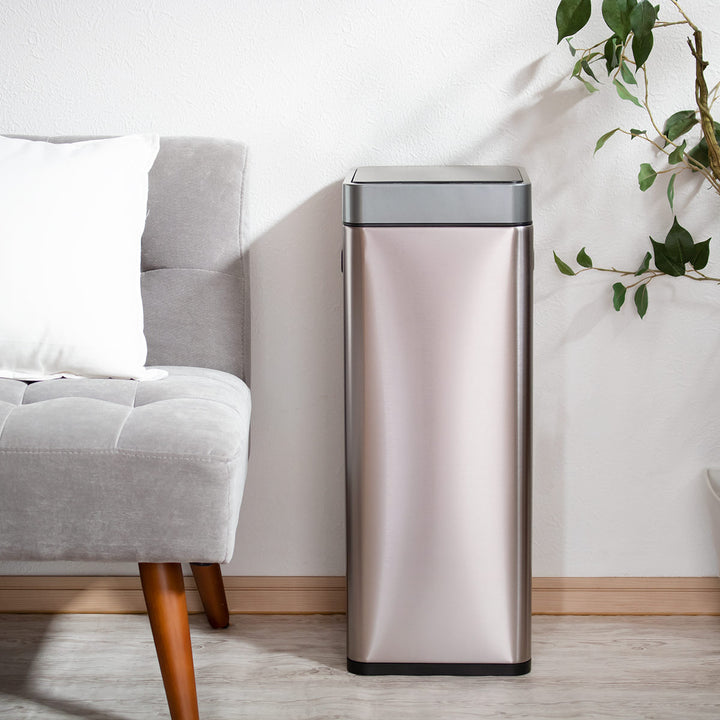 EKOゴミ箱30Lミラージュスリムセンサービンステンレスセンサー式