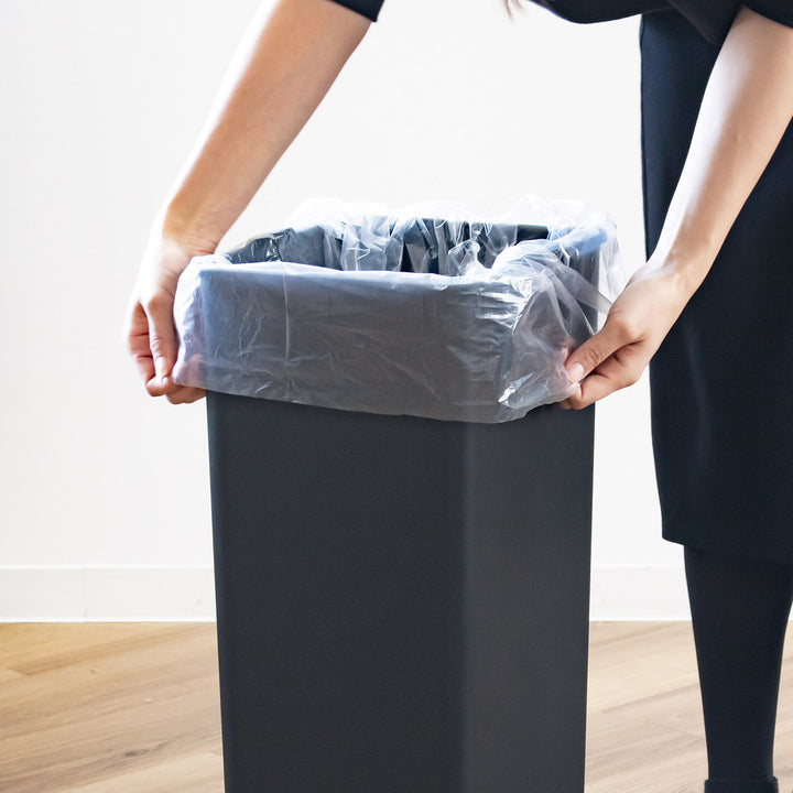 EKOゴミ箱30Lミラージュスリムセンサービンステンレスセンサー式