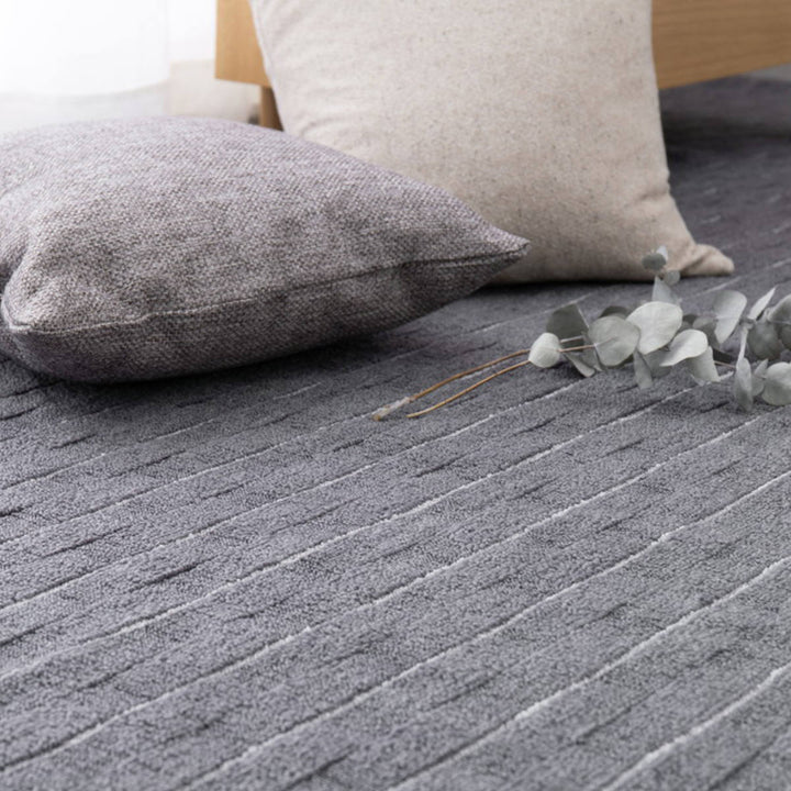 カーペットラグ江戸間2畳平織カーペットメテオ抗菌防臭カット可