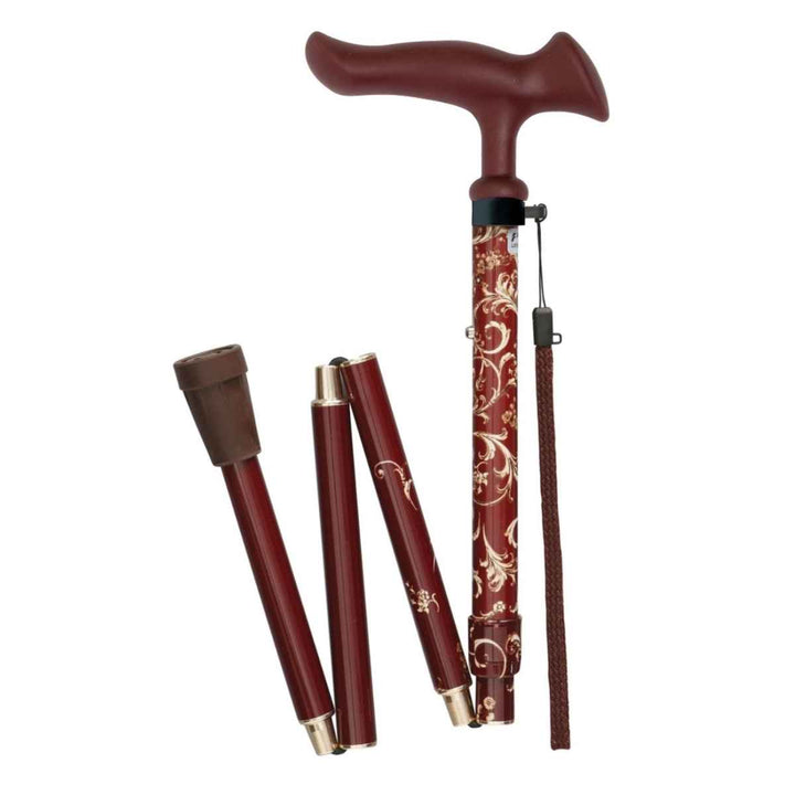 杖かるがもファム2折りたたみ軽量女性