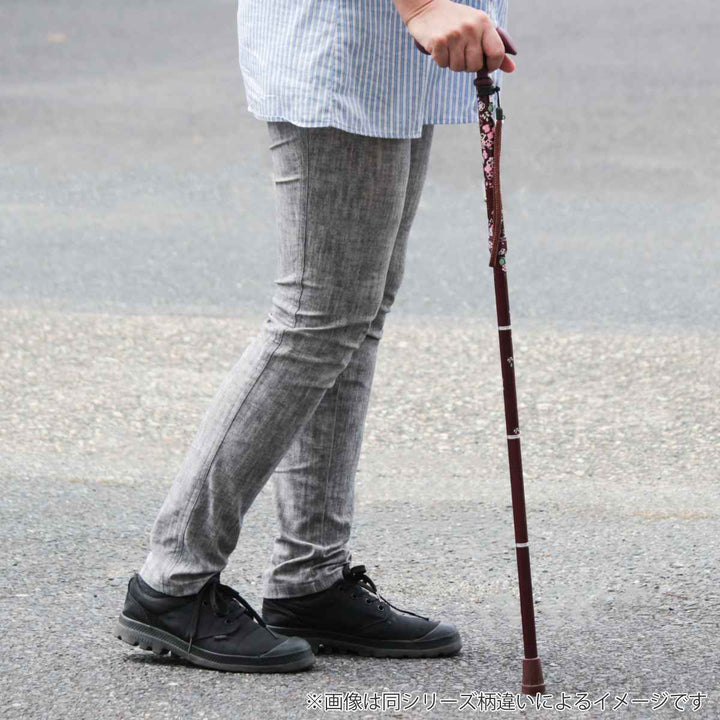 杖かるがもファム2折りたたみ軽量女性