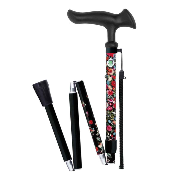 杖かるがもファム2折りたたみ軽量女性