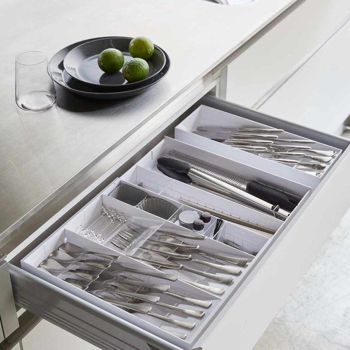 tower立体横伸縮カトラリーケース