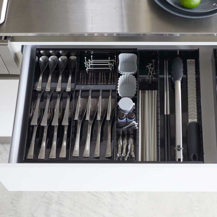 tower立体横伸縮カトラリーケース